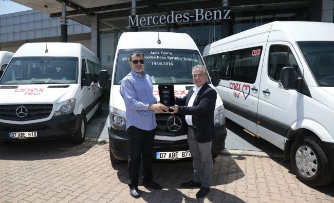 Mercedes-Benz Türk’ten bir filo teslimatı daha!