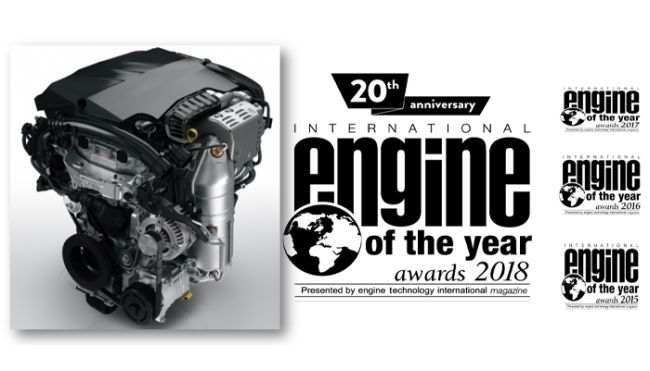PSA Grubu’nun 1,2 litre hacimli 3 silindirli Turbo PureTech benzinli motoru bir kez daha “Yılın Motoru” ödülünü aldı