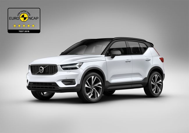 Yılın Otomobili Seçilen Volvo Yeni XC40  Euro NCAP Testinden 5 Yıldız Aldı
