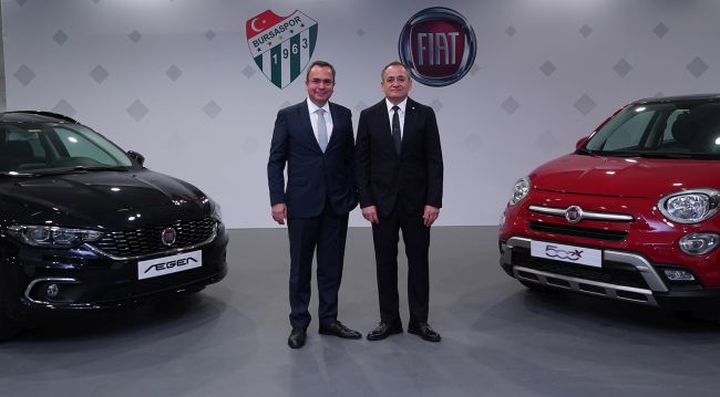 Tofaş, Fiat Markası ile Bursaspor’un Araç Sponsoru Oldu!