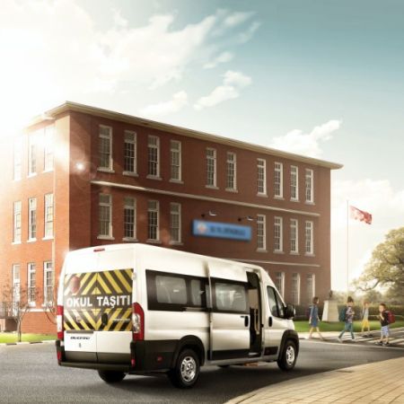 Fiat Professional’dan Yüksek Güvenlik Seviyesine Sahip Ducato Okul Servisi!