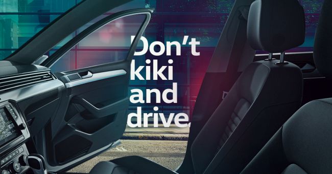 Volkswagen Türkiye uyarıyor:  “Don’t Kiki and Drive”