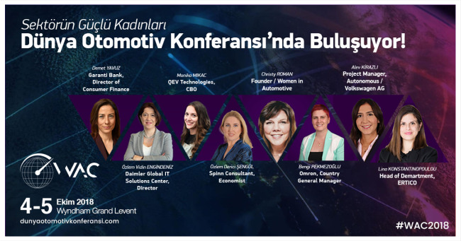 Dünya Otomotiv Konferansı 4-5 Ekim’de İstanbul’da yapılıyor…