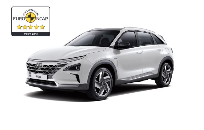Hyundai NEXO, Euro NCAP’ten 5 Yıldızı Kaptı