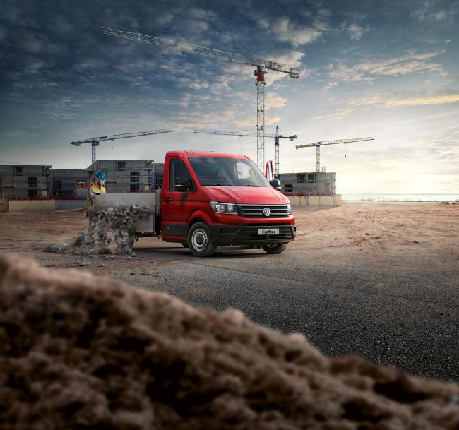 Yeni Volkswagen Crafter Pikap ticaretin yükünü hafifletmeye geldi!