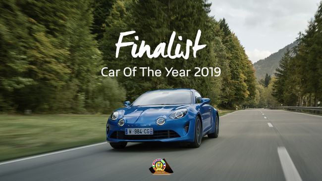 Alpine A110 2019 Yılın Otomobili “COTY” Finalisti