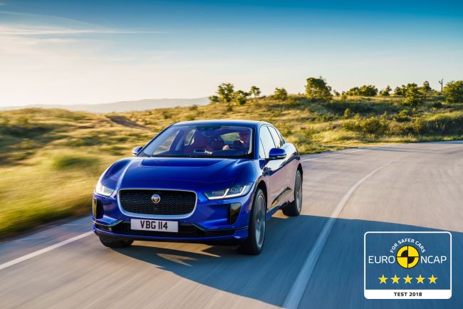 Jaguar I-PACE Euro NCAP Güvenlik Testlerinden 5 Yıldız Aldı