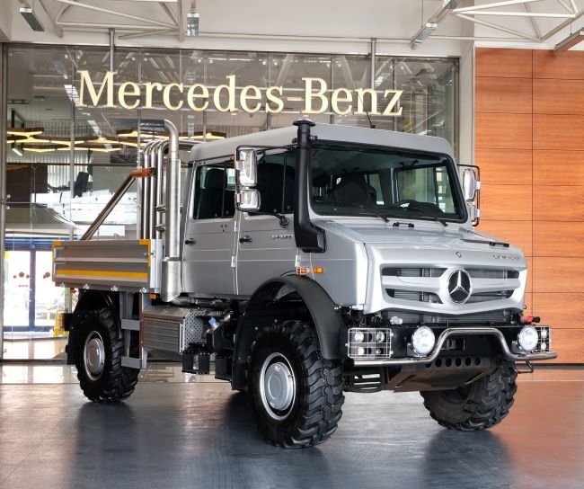 Mercedes-Benz Unimog Şehirli Oldu