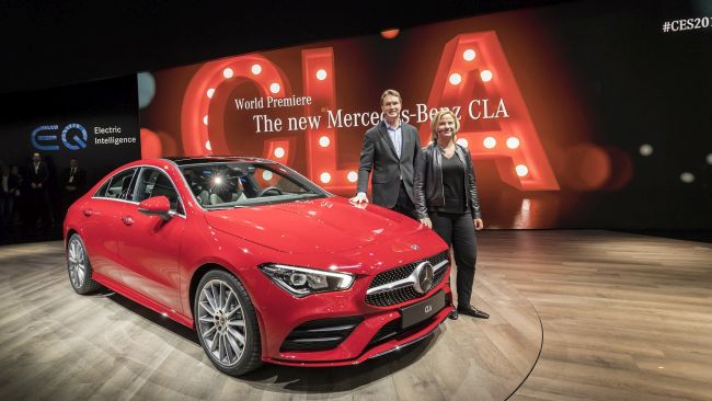 Mercedes-Benz, yeni yıla CLA modelini tanıtarak girdi