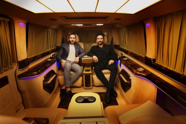 Megastar Tarkan’a Ultra Lüks VIP Minibüs