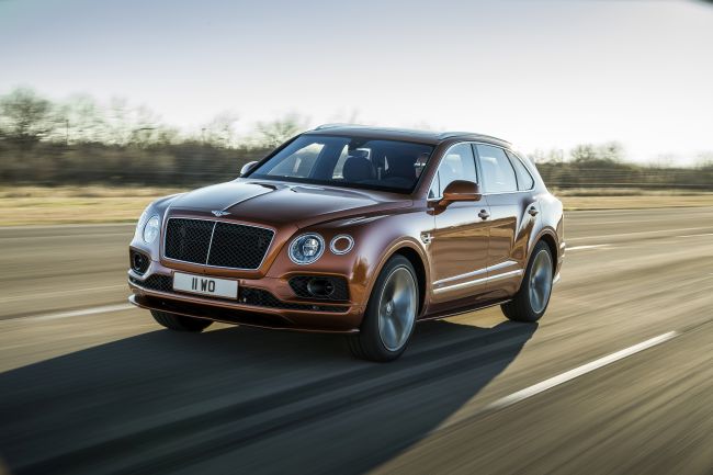 Bentley’den dünyanın en hızlı ve lüks SUV’si Bentayga Speed 