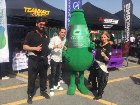 Drift tutkunları Atatürk Olimpiyat Stadı’na akın etti