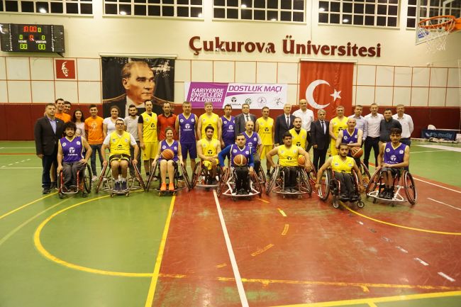 TEMSA ve Adana Engelliler Basketbol Takımı ‘Dostluk Maçı’nda buluştu