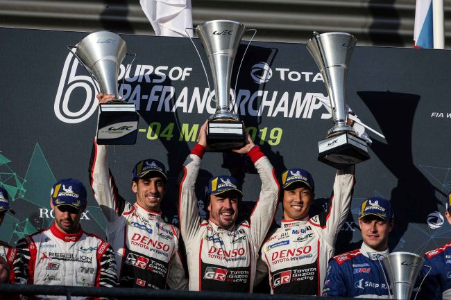 Toyota 2018-19 WEC Dünya Şampiyonluğu’nu Garantiledi