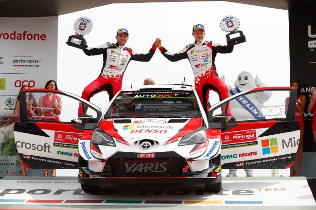 Toyota, Portekiz Rallisi’ni Kazanarak WRC’de Bu Sezon Üçüncü Zaferine Ulaştı