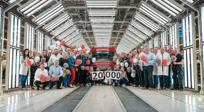 20.000’inci MAN TGE üretim bandından çıktı