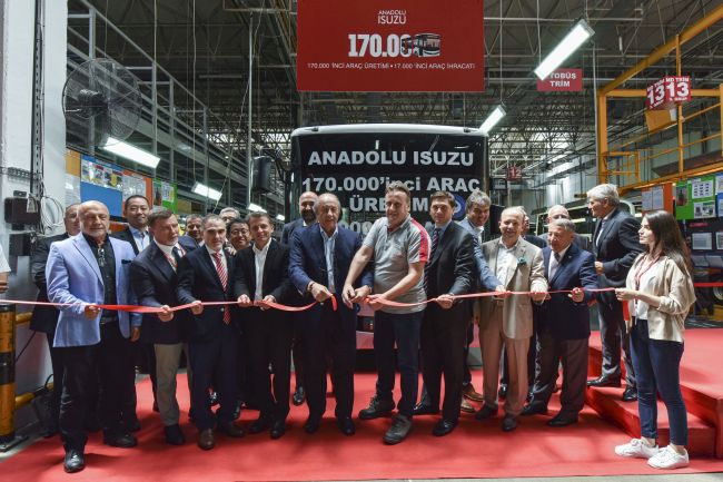 Anadolu Isuzu 170 bininci aracını üretti
