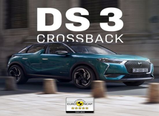 DS 3 Crossback’e EURO NCAP’ten 5 Yıldız