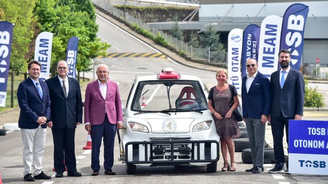 Sürücüsüz Araç Test Parkuru TOSB’da Kullanıma Açıldı!