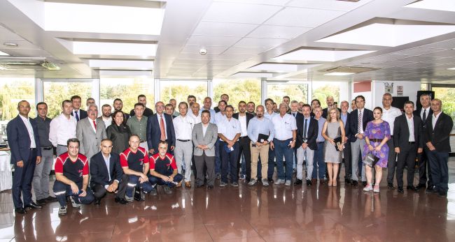 1.650 Brisalı, Hizmet Kıdemi ile Onurlandırıldı