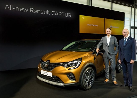 Yeni Renault Captur Frankfurt Otomobil Fuarı’nda tanıtılıyor