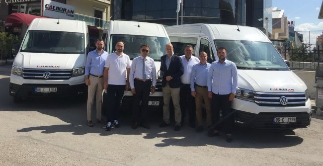 Çalıkıran Turizm araç filosunu Yeni Volkswagen Crafter ile güçlendirdi