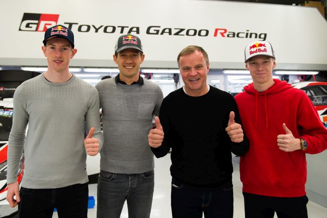Toyota, Şampiyonluk Hedefiyle 2020 WRC Pilot Kadrosunu Açıkladı