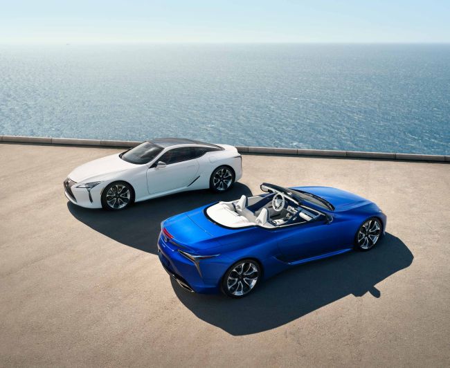 Lexus LC 500 Convertible Los Angeles Fuarı’ndaki Dünya Prömiyeriyle Gösterildi
