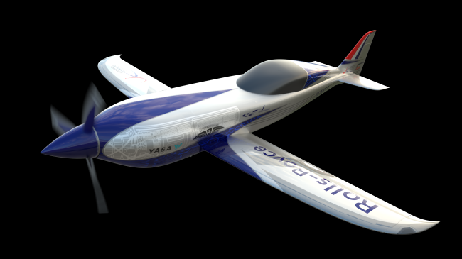 Rolls-Royce rekorlar kitabını hedefleyen elektrikli uçağını görücüye çıkardı