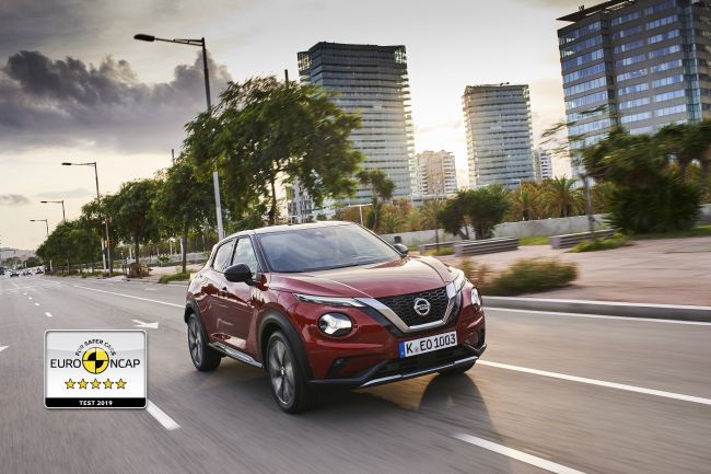 Yeni NISSAN JUKE Akıllı Teknolojileriyle Euro NCAP’ten 5 Yıldız Aldı