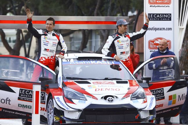 Toyota, Monte Carlo’da 2020 WRC Sezonuna Çifte Podyumla Başladı
