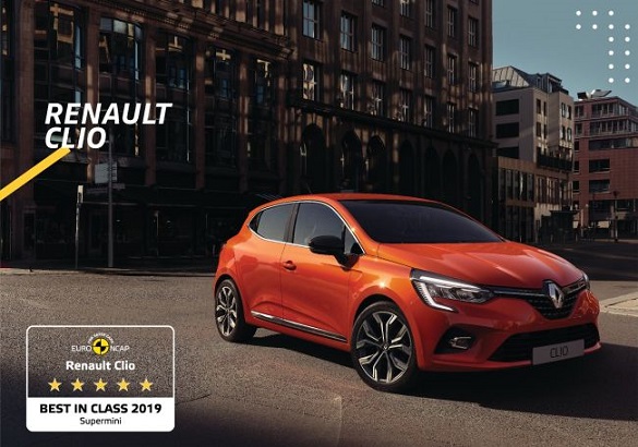 Yeni Renault ClioEuro NCAP tarafından en güvenli süpermini seçildi