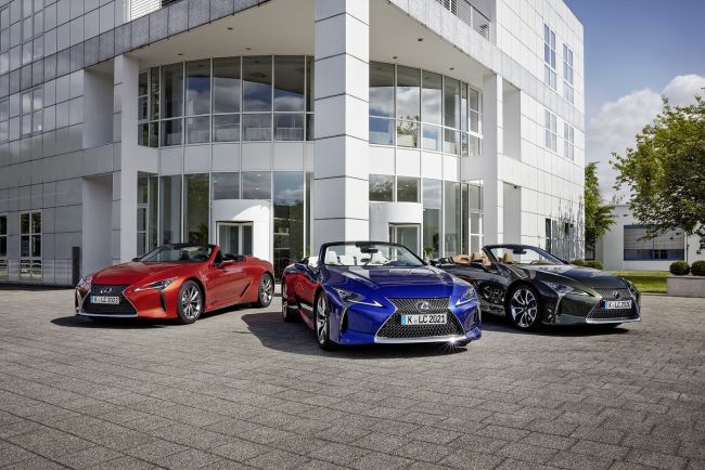 Lexus Konforu ve Lüksü Üstü Açılan LC Convertible’da