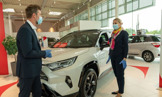 Toyota’nın Tüm Plazalarında En Üst Düzey Hijyen ile Müşteriler Ağırlanıyor