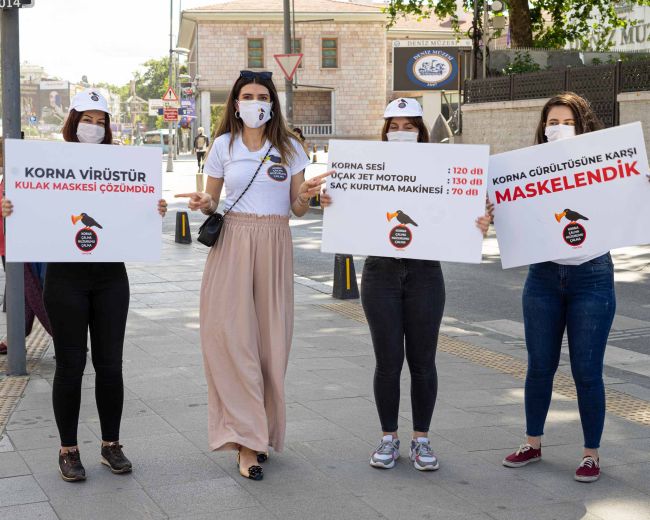 Toyota’dan Korna Gürültüsüne Karşı Kulak Maskesi