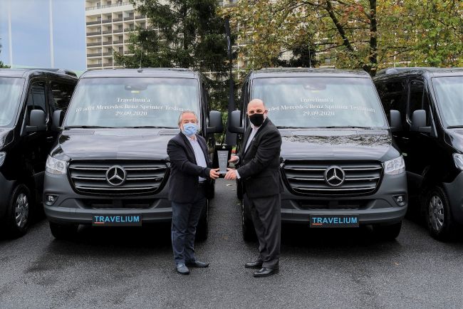 İlk 10+1 koltuklu Mercedes-Benz Sprinter filosu Travelium Turizm’e teslim edildi