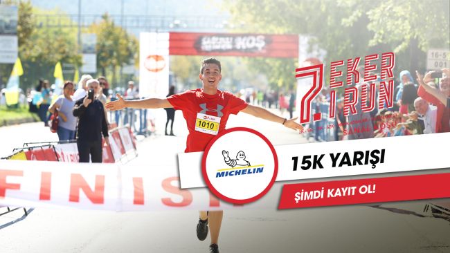 Michelin Türkiye, Eker I Run Sanal Yarışı’nın15 K koşusuna destek oldu