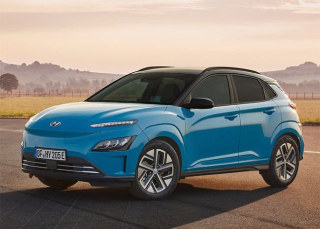 Hyundai elektrikli SUV modeli Kona’yı güncelledi