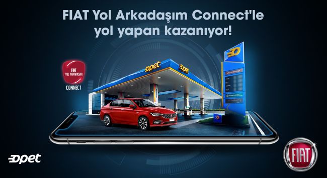 Fiat Yol Arkadaşım Connect, Opet’te de Kazandırıyor