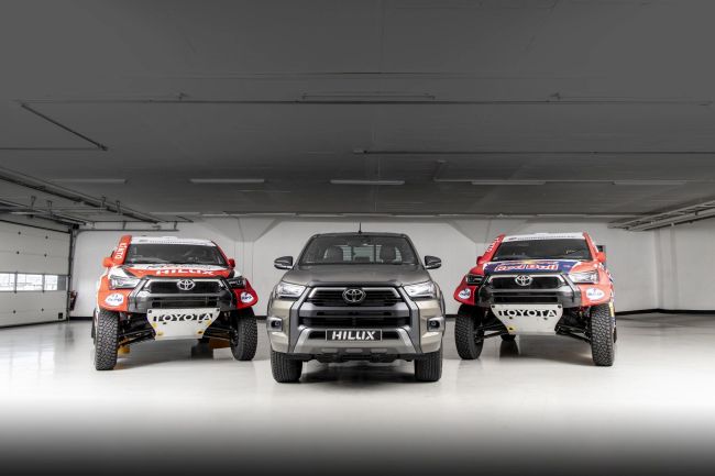 TOYOTA GAZOO Racing, 2021 Dakar Rallisi’nde 4 Yeni Hilux ile Yerini Alacak