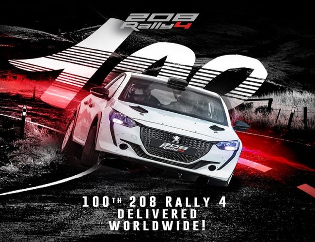 100. PEUGEOT 208 Rally4 bu hafta Peru’da yeni sahibine teslim edilecek