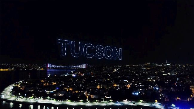 Hyundai Tucson Işığıyla İstanbul’u Aydınlattı