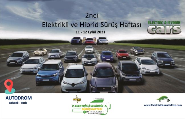 2nci Elektrikli ve Hibrid Sürüş Haftası için geri sayım başladı.