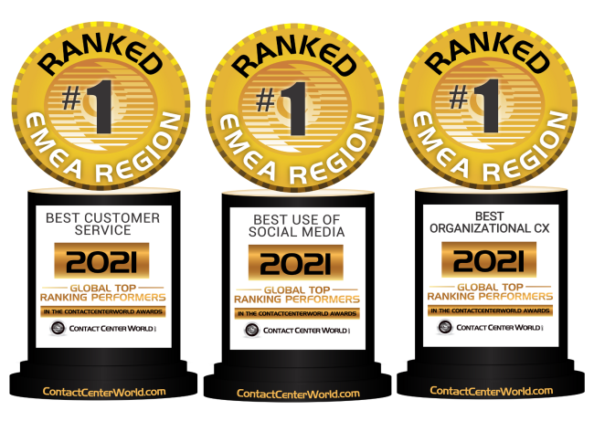 Borusan Otomotiv Contact Center World Awards 2021’den 3 Ödül ile Döndü