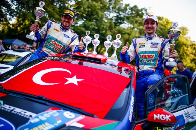 Castrol Ford Team Türkiye, Avrupa Ralli Kupası ‘Gençler/Junior’ ve ‘İki çeker’ şampiyonu oldu!