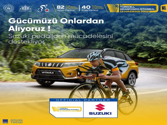 Suzuki, Pedalların Mücadelesine Destek Olmayı Sürdürüyor!