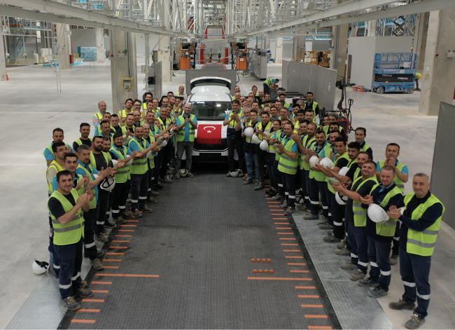 Togg, Gemlik Tesisi’nde deneme üretimi hazırlıklarına başladı