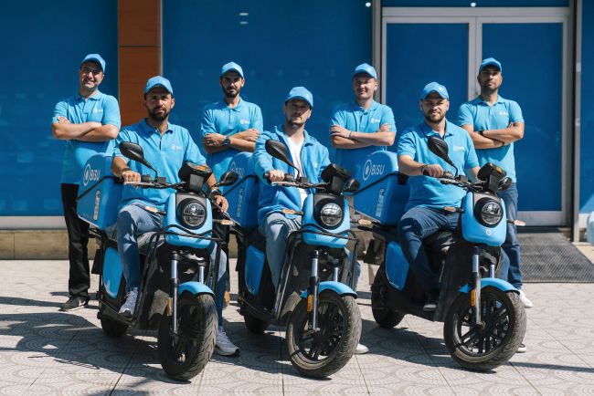 BiSU’nun Çevreci Filosuna Rakun’dan 100 Elektrikli Motosiklet
