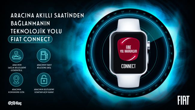 FIAT Connect: Aracına Akıllı Saatinden Bağlanmanın Teknolojik Yolu