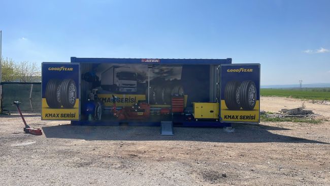 Goodyear, Fleetbox ile deprem bölgesinde hızlı ve  etkili servis hizmeti sunuyor